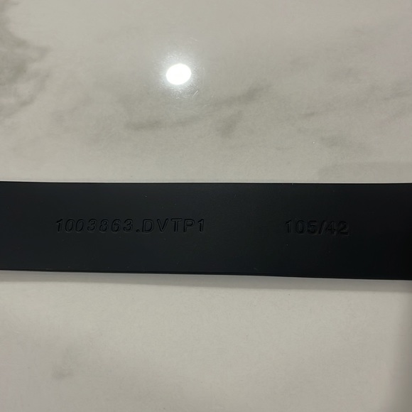 VERSACE Black Logo Belt - Picture 5 of 7